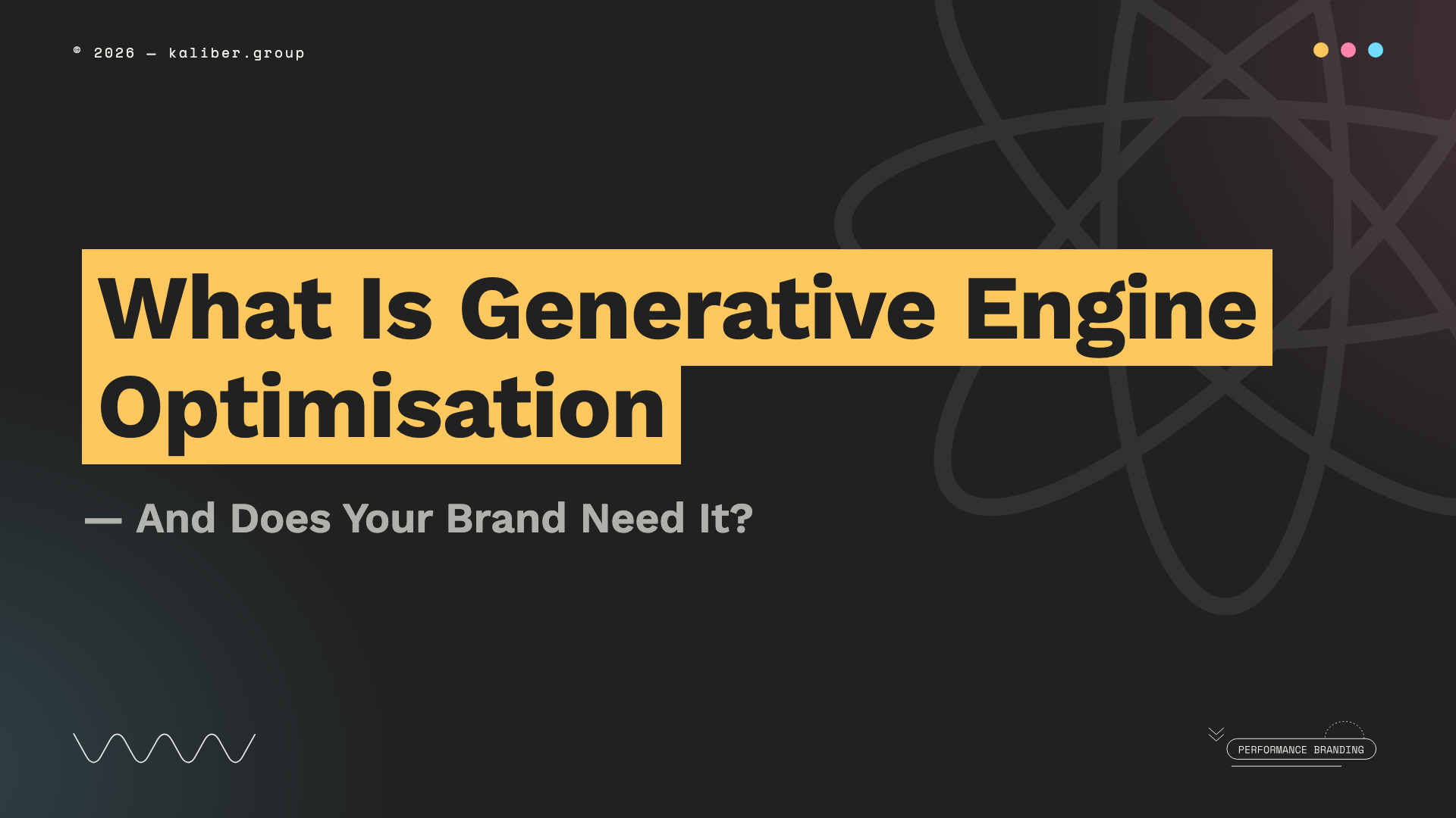 Cover illustration for an article on Generative Engine Optimisation, the practice of structuring content so AI engines cite your brand in answers