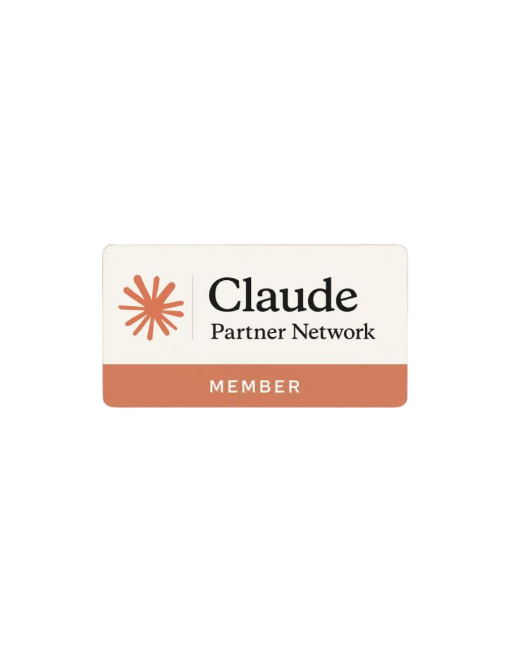 Claude Partner Network — Member badge