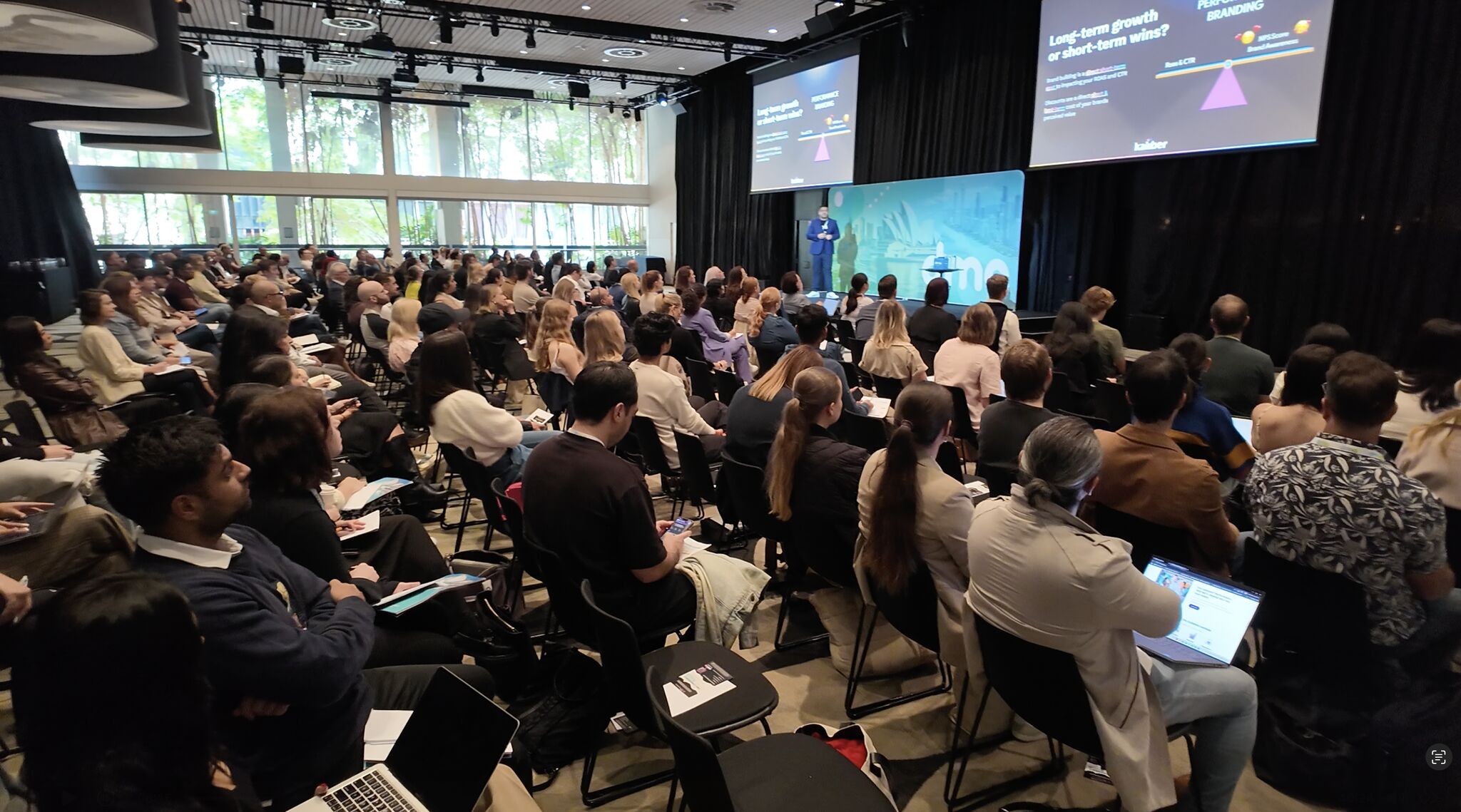 Robert Lai keynoting at Digital Marketers Australia